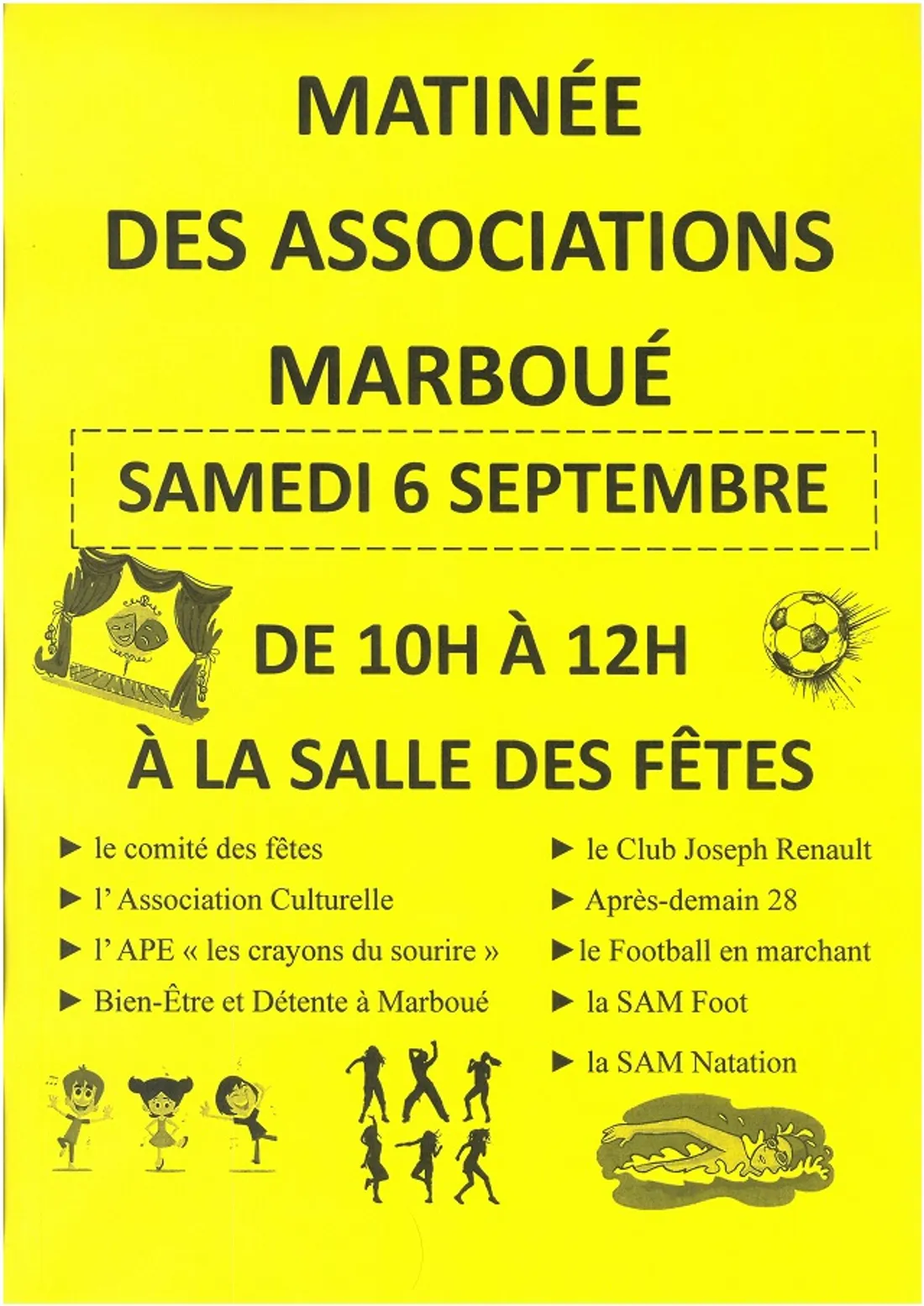 MARBOUÉ - Matinée des associations