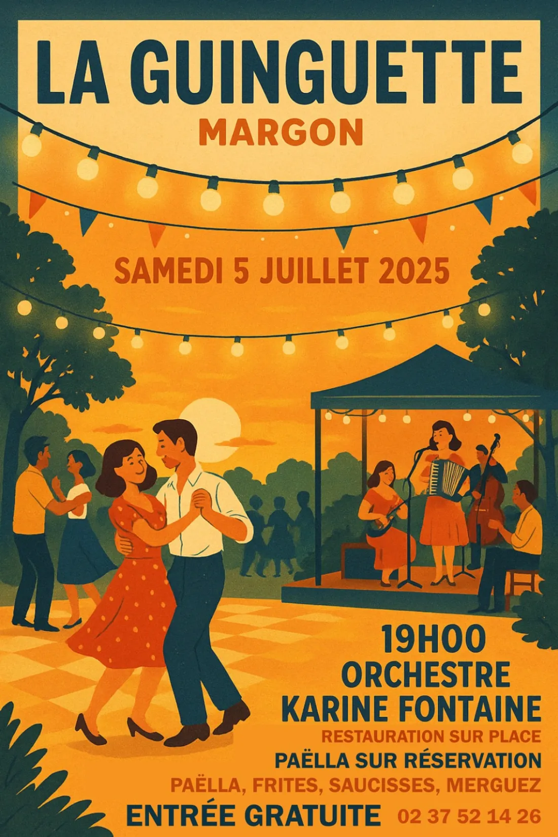 MARGON - Soirée Guinguette