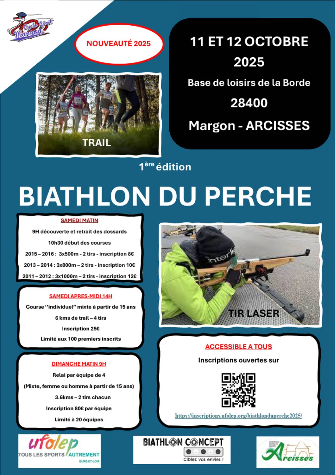 MARGON - Premier Biathlon du Perche