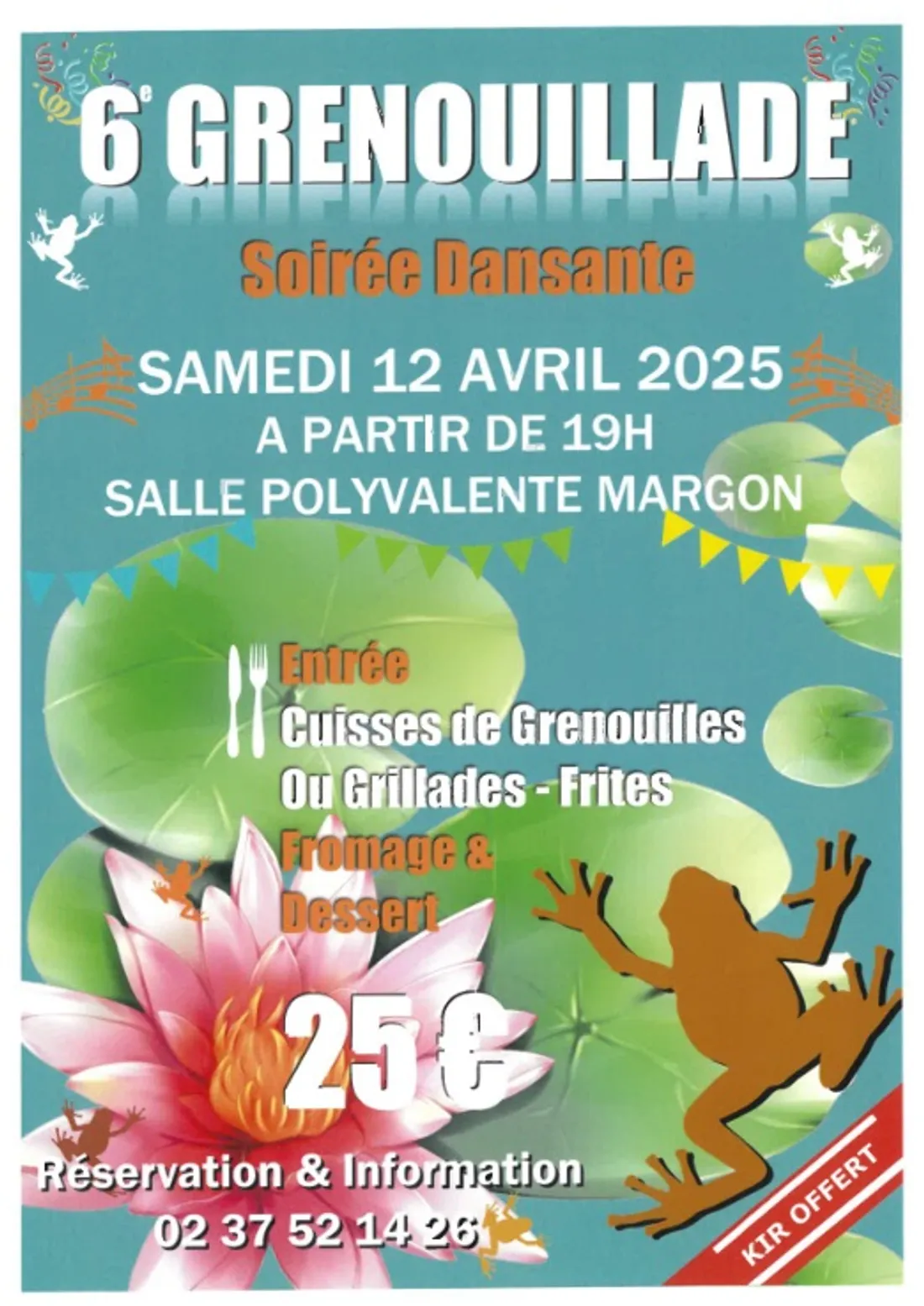 MARGON - 6e grenouillade