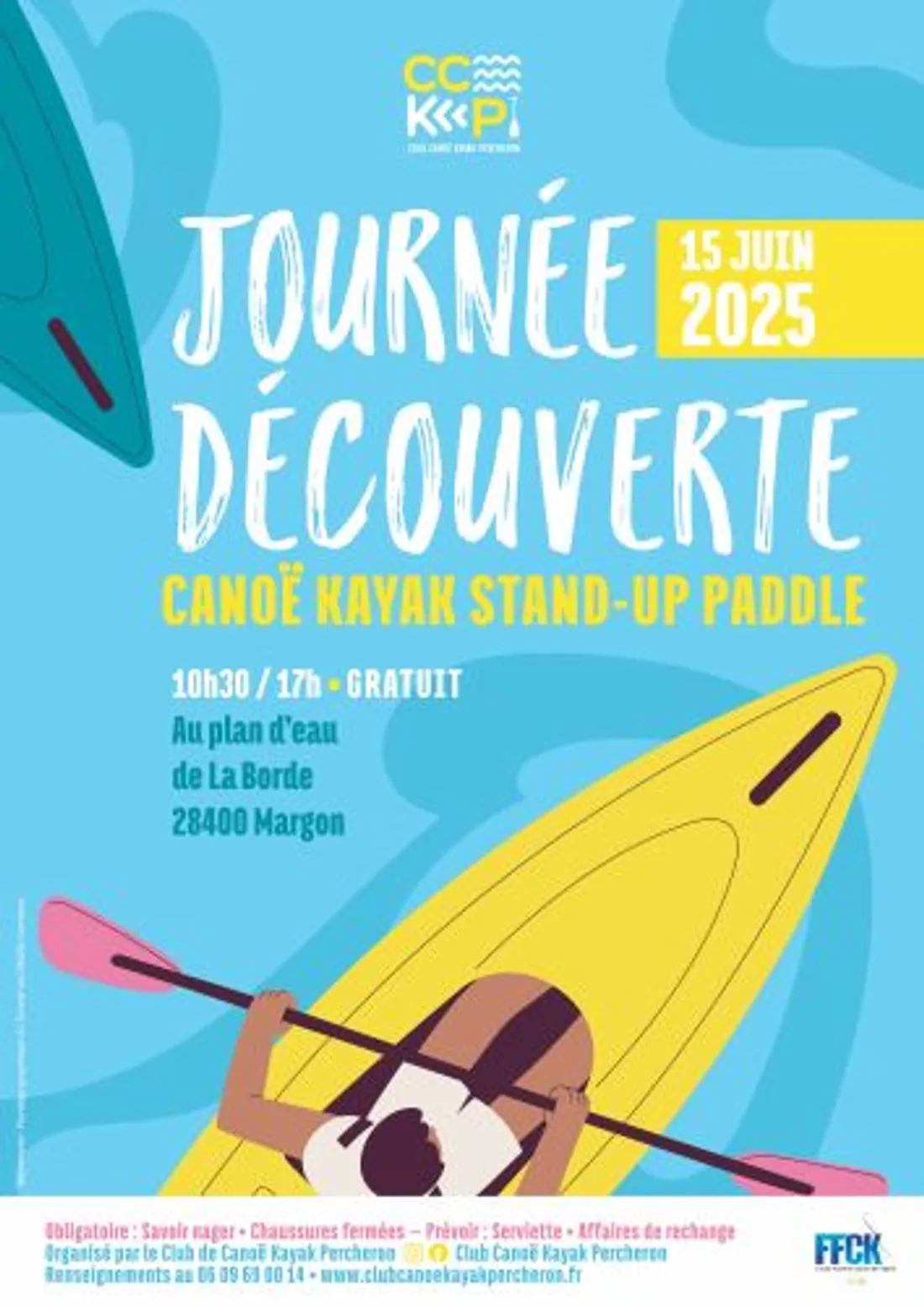 MARGON - Journée découverte canoë kayak