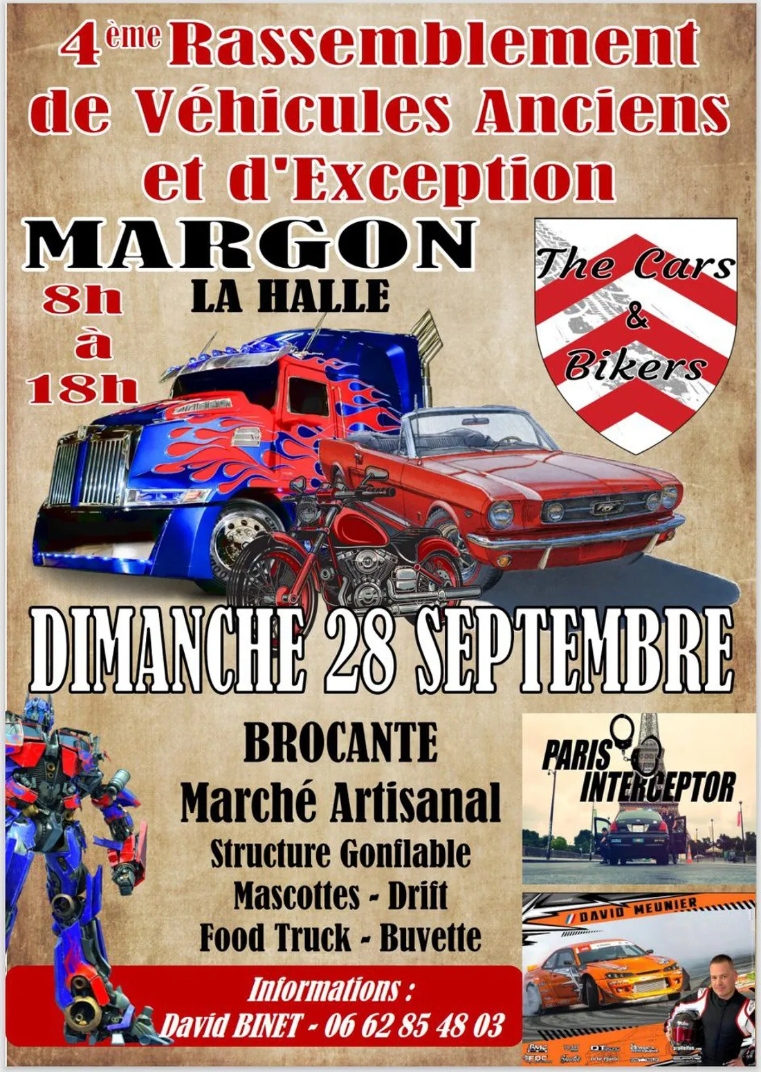 MARGON - 4e Rassemblement de Véhicules Anciens et d'Exception