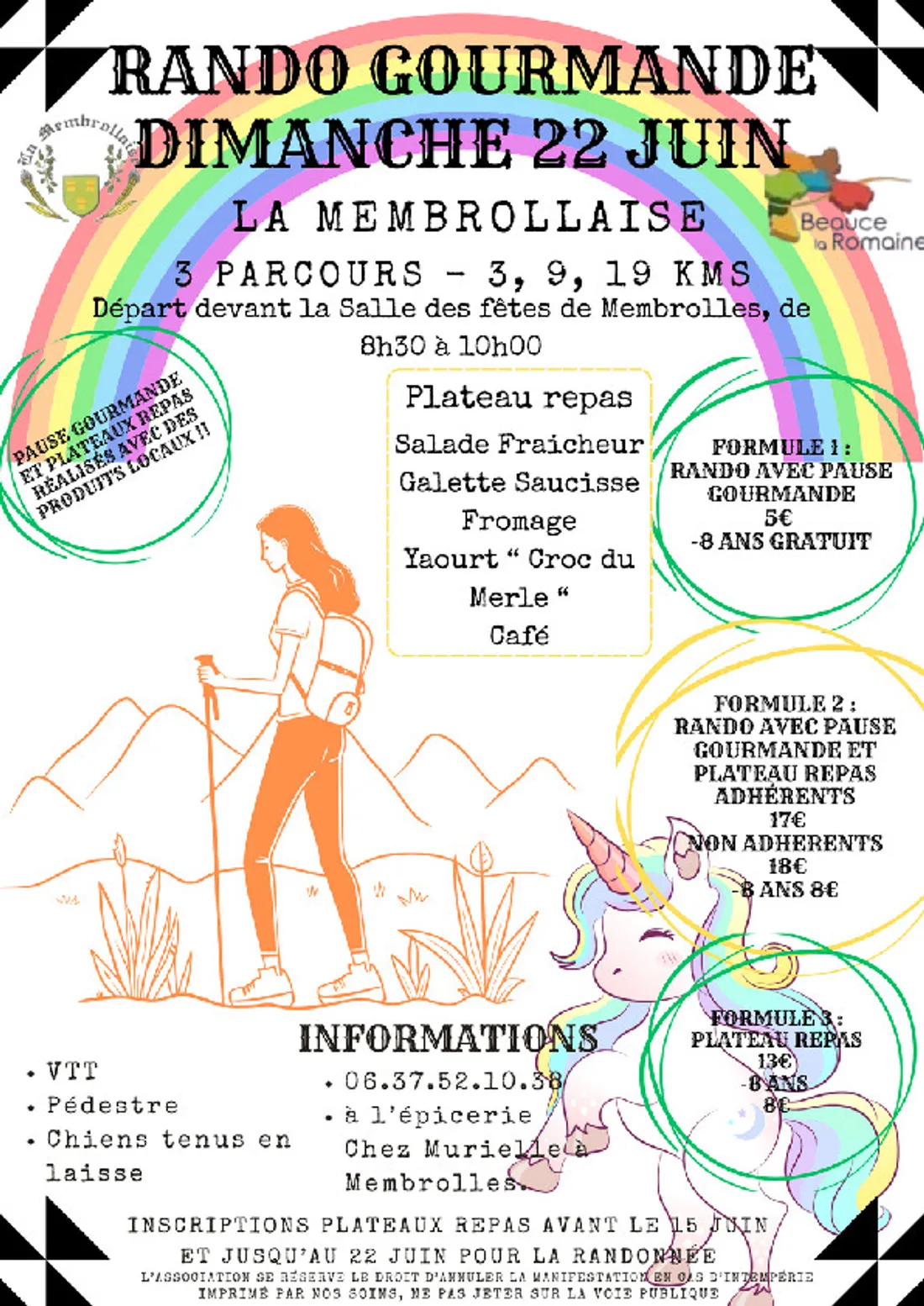MEMBROLLES (41) - Rando gourmande de la Membrollaise