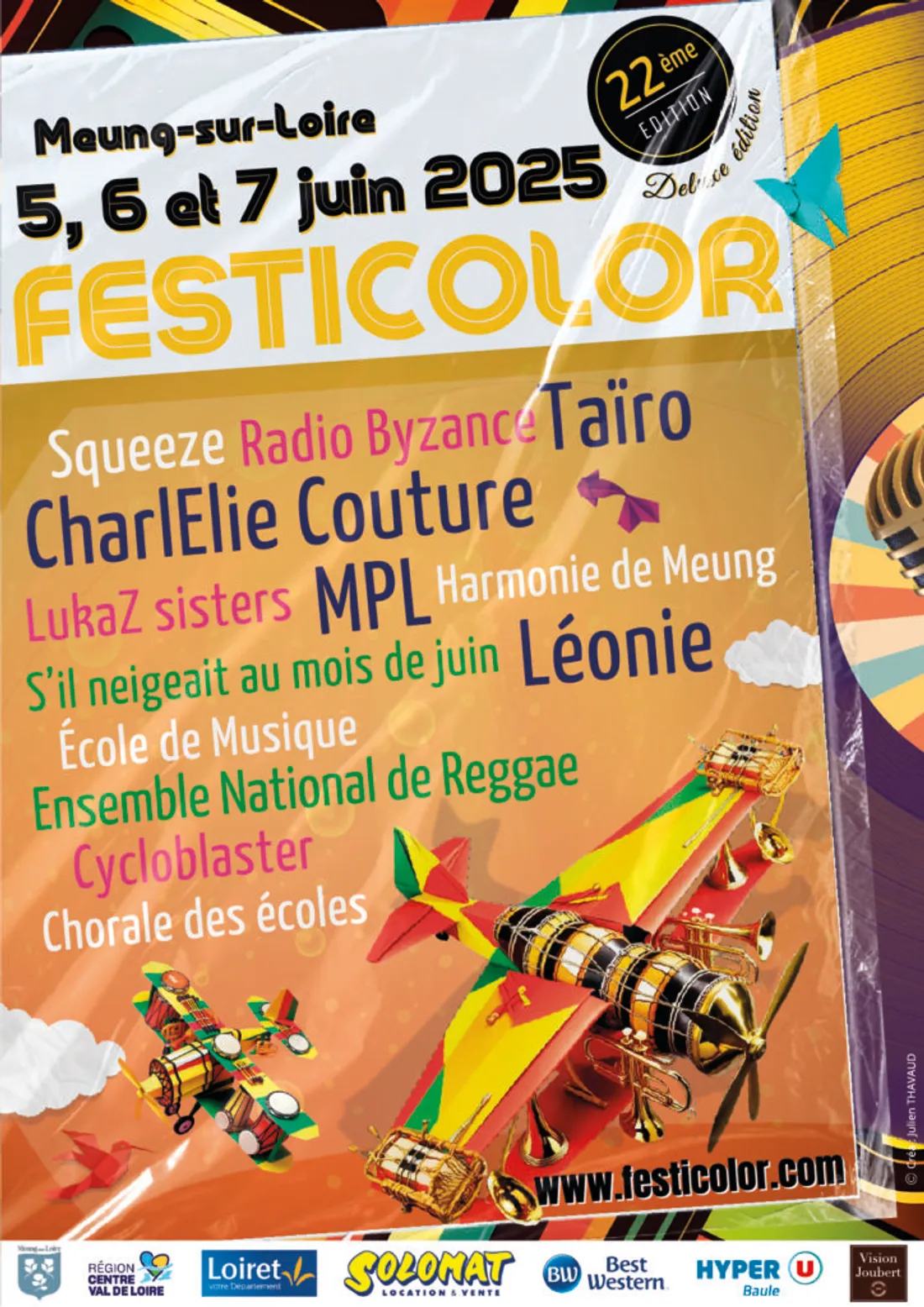 MEUNG-SUR-LOIRE (45) - Festival : Festicolor