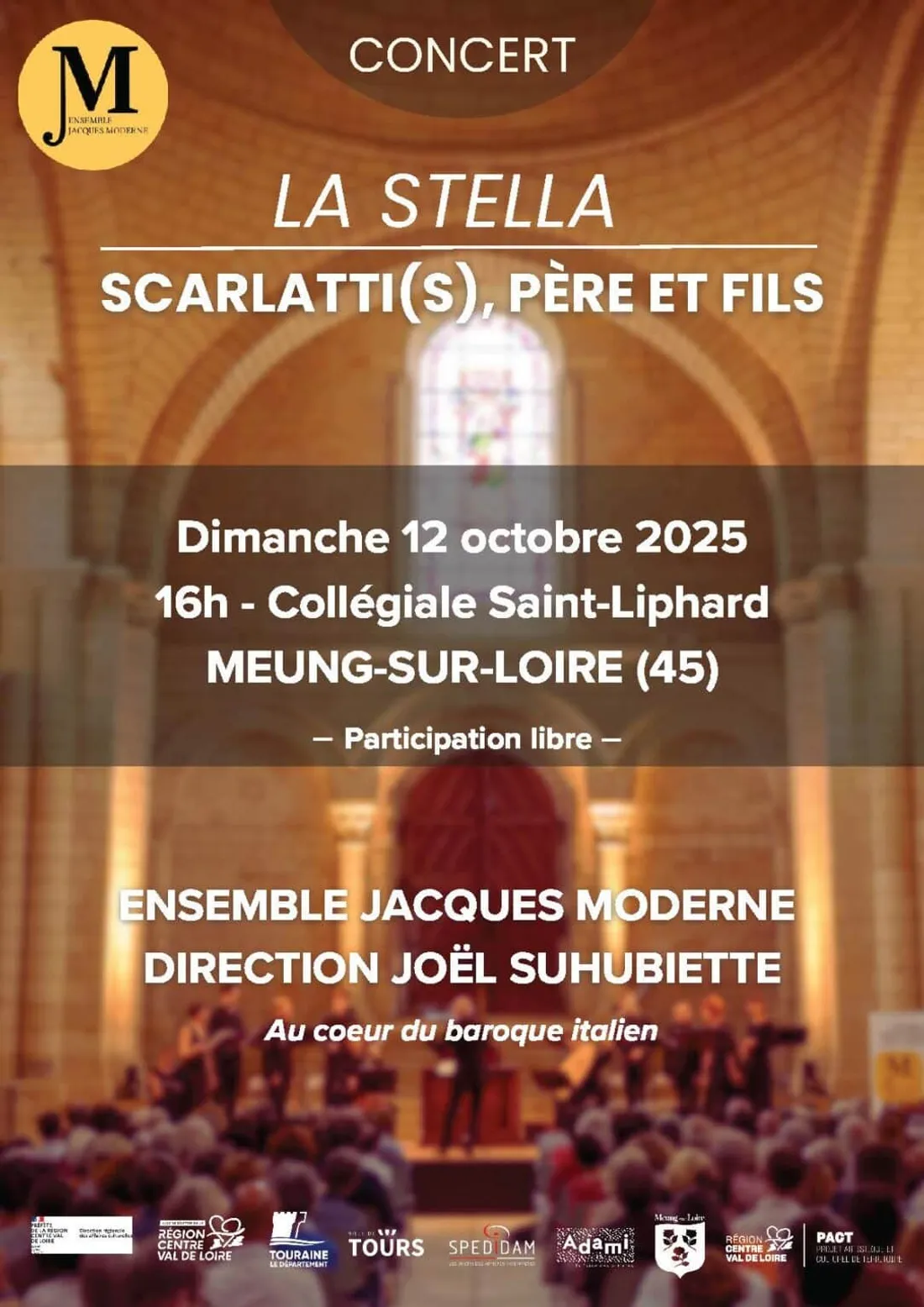 MEUNG-SUR-LOIRE (45) - Concert : La Stella, Scarlatti(s), père et fils