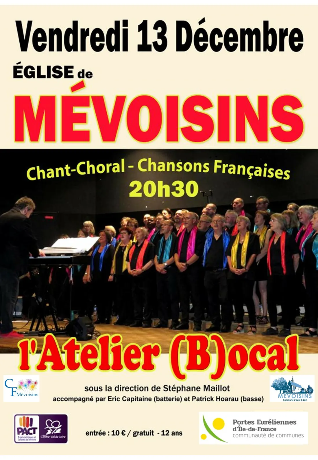 MÉVOISINS - Chant choral de l'Atelier (B)ocal