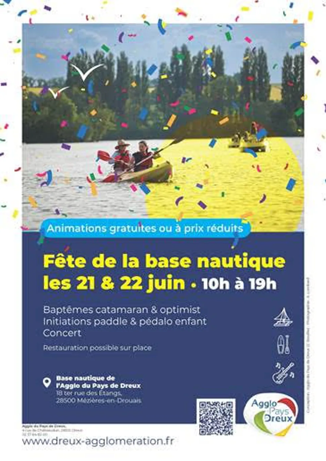 MÉZIÈRES-EN-DROUAIS - Fête de la Base Nautique
