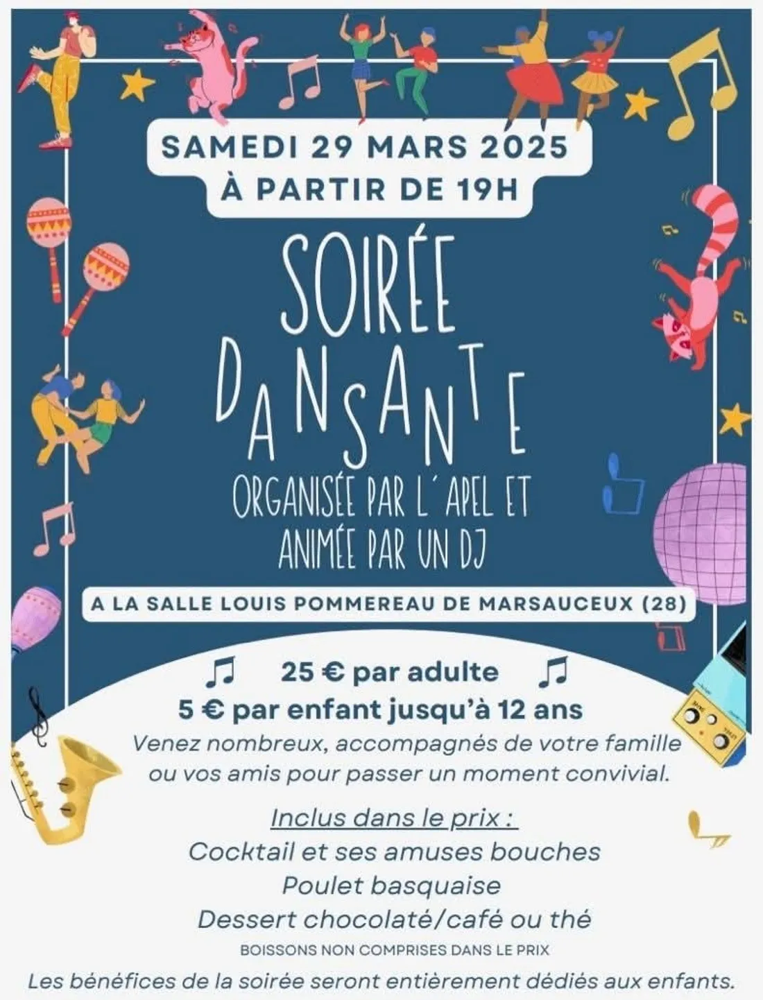 MÉZIÈRES-EN-DROUAIS - Soirée dansante de l'APEL