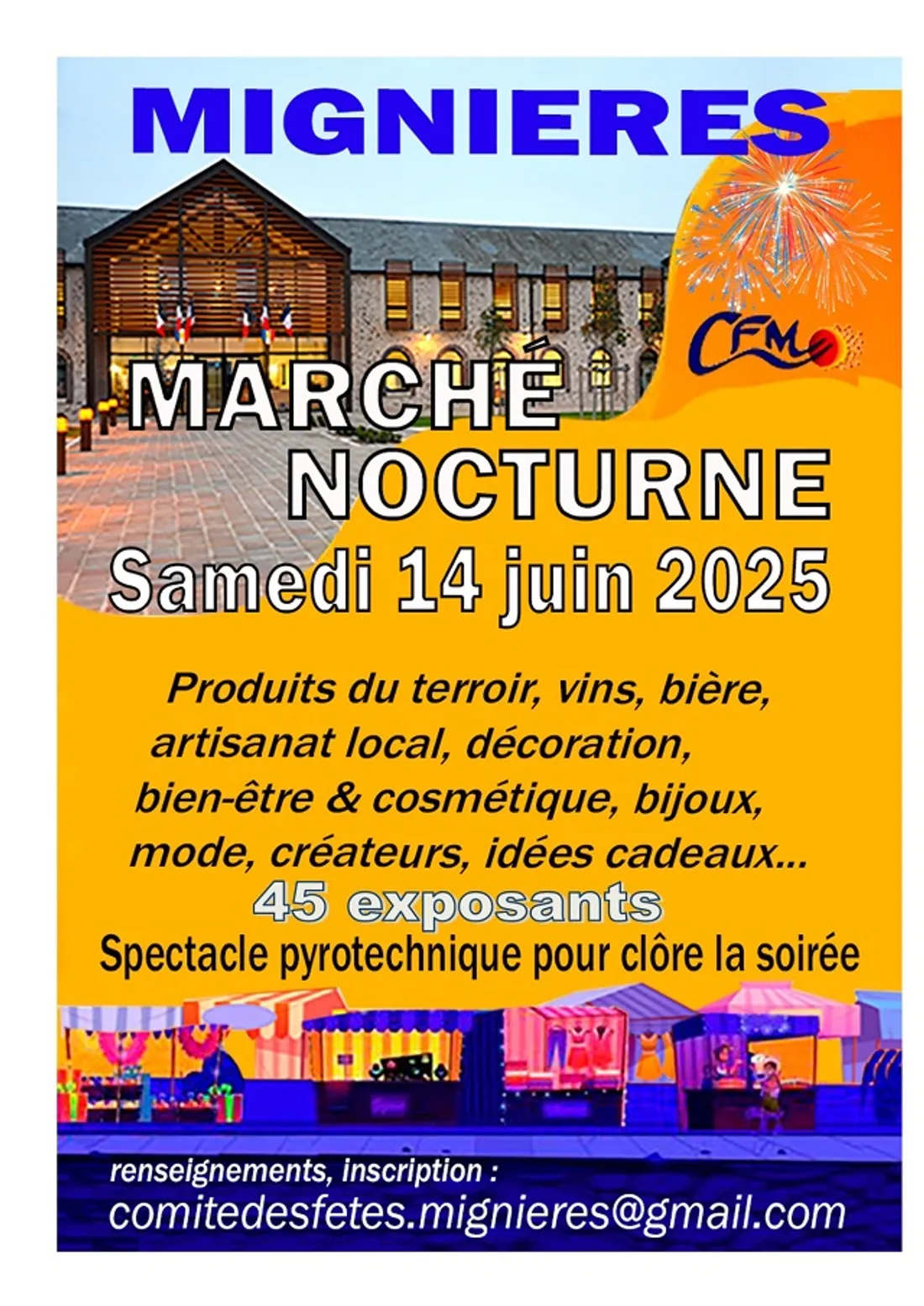 MIGNIÈRES - Marché nocturne