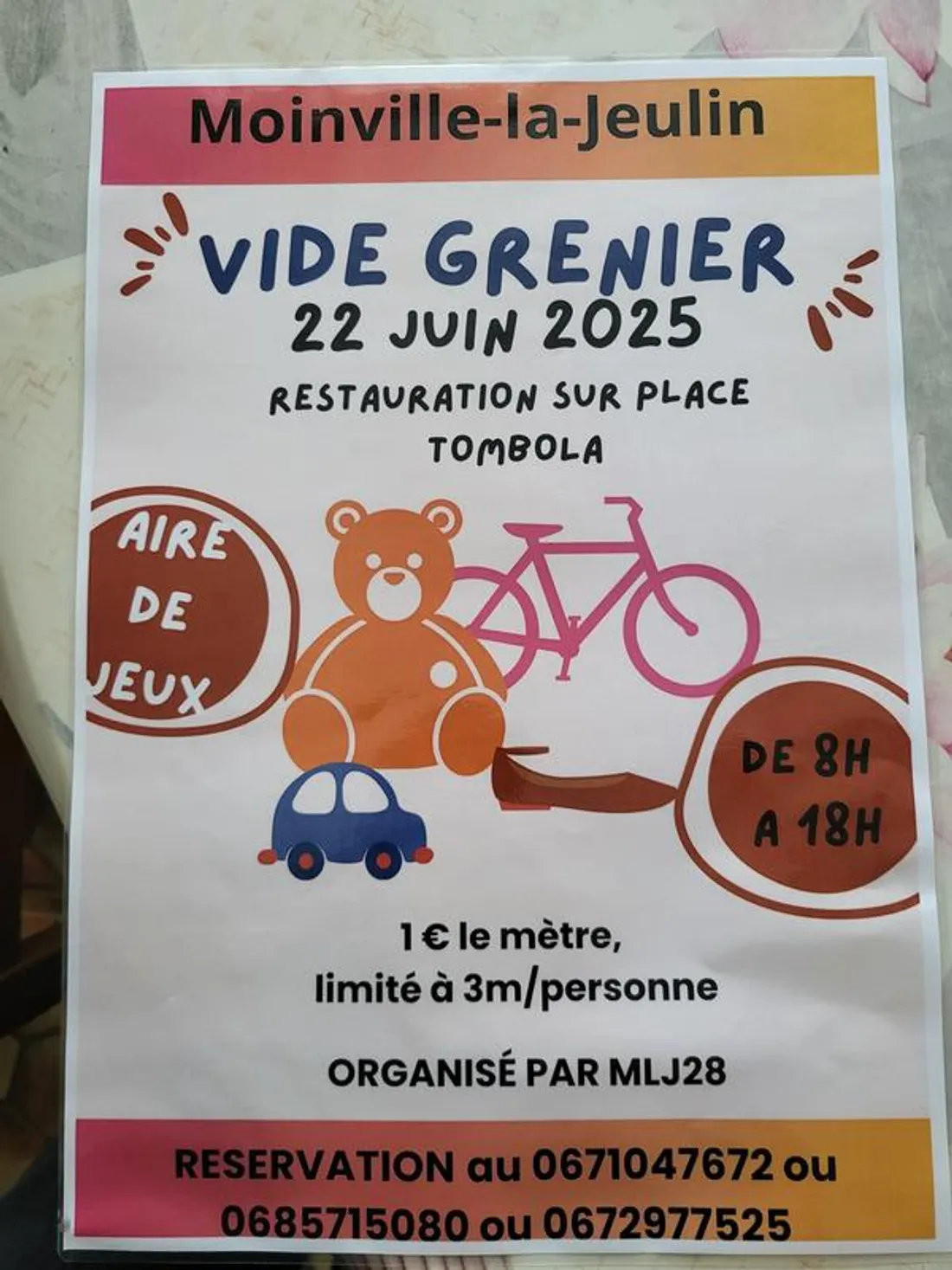 MOINVILLE-LA-JEULIN - Vide-greniers du MLJ28