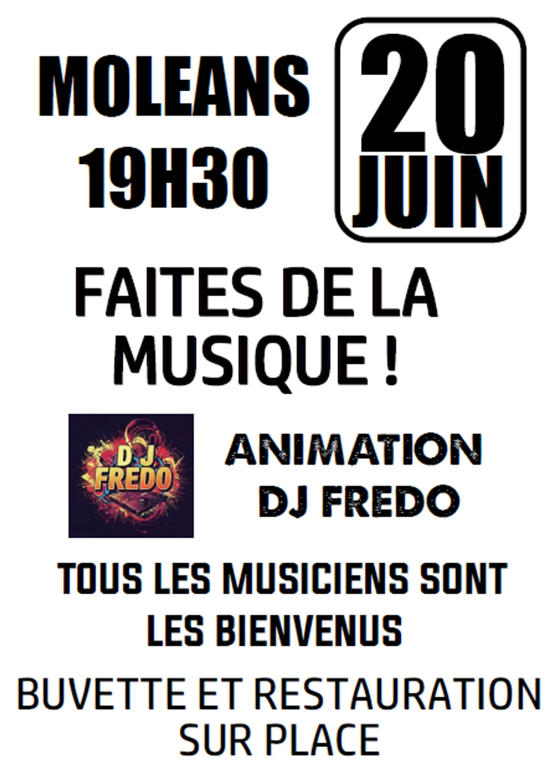 MOLÉANS - Faites de la musique