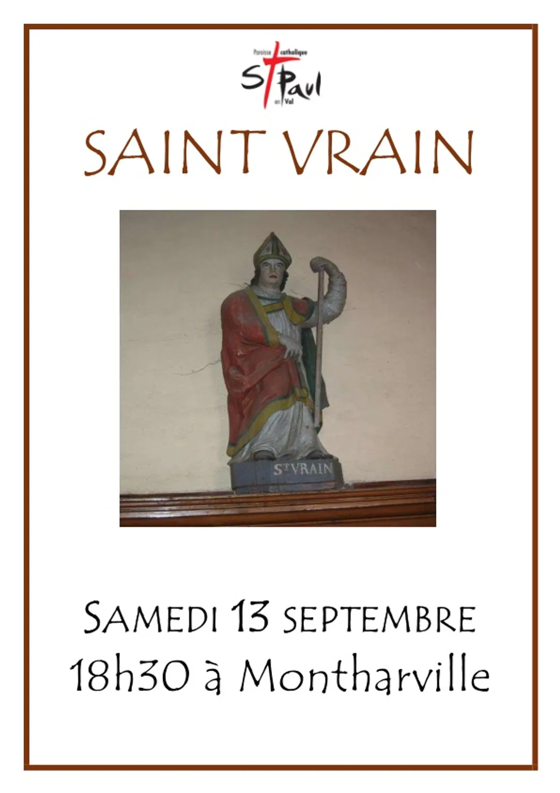 MONTHARVILLE - Pèlerinage de la Saint-Vrain