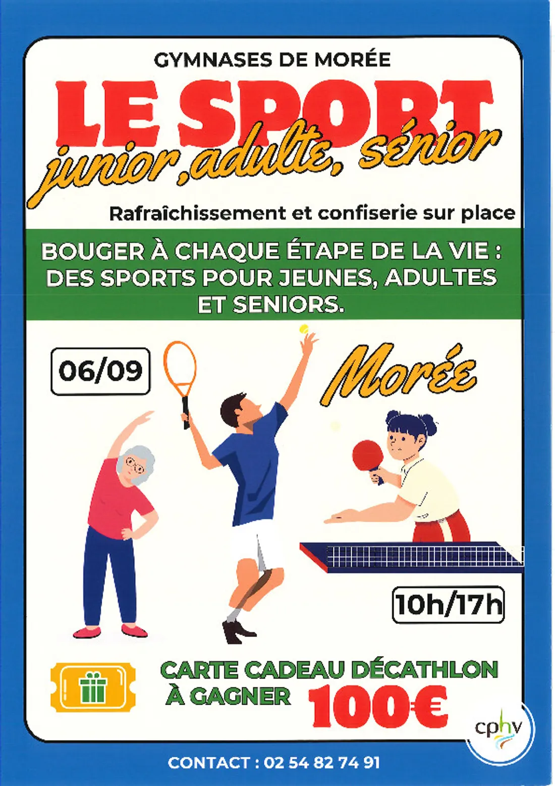 MORÉE (41) - Le Sport à Morée