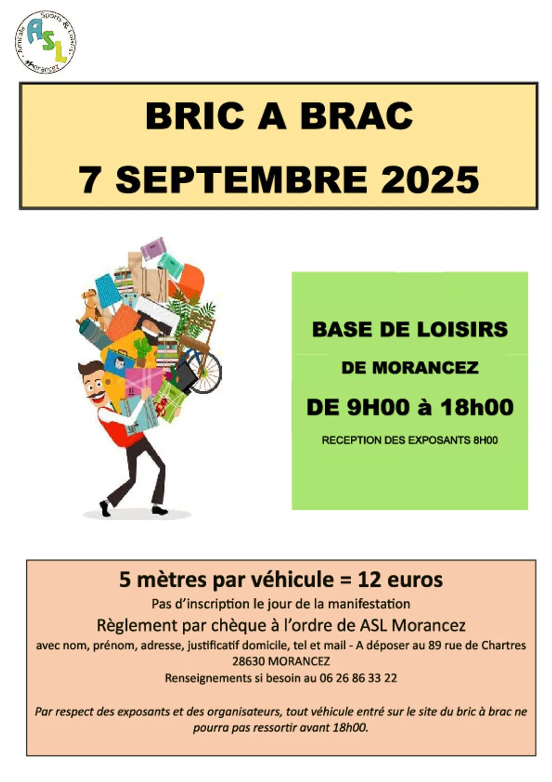 MORANCEZ - Bric-à-brac de l'ASL