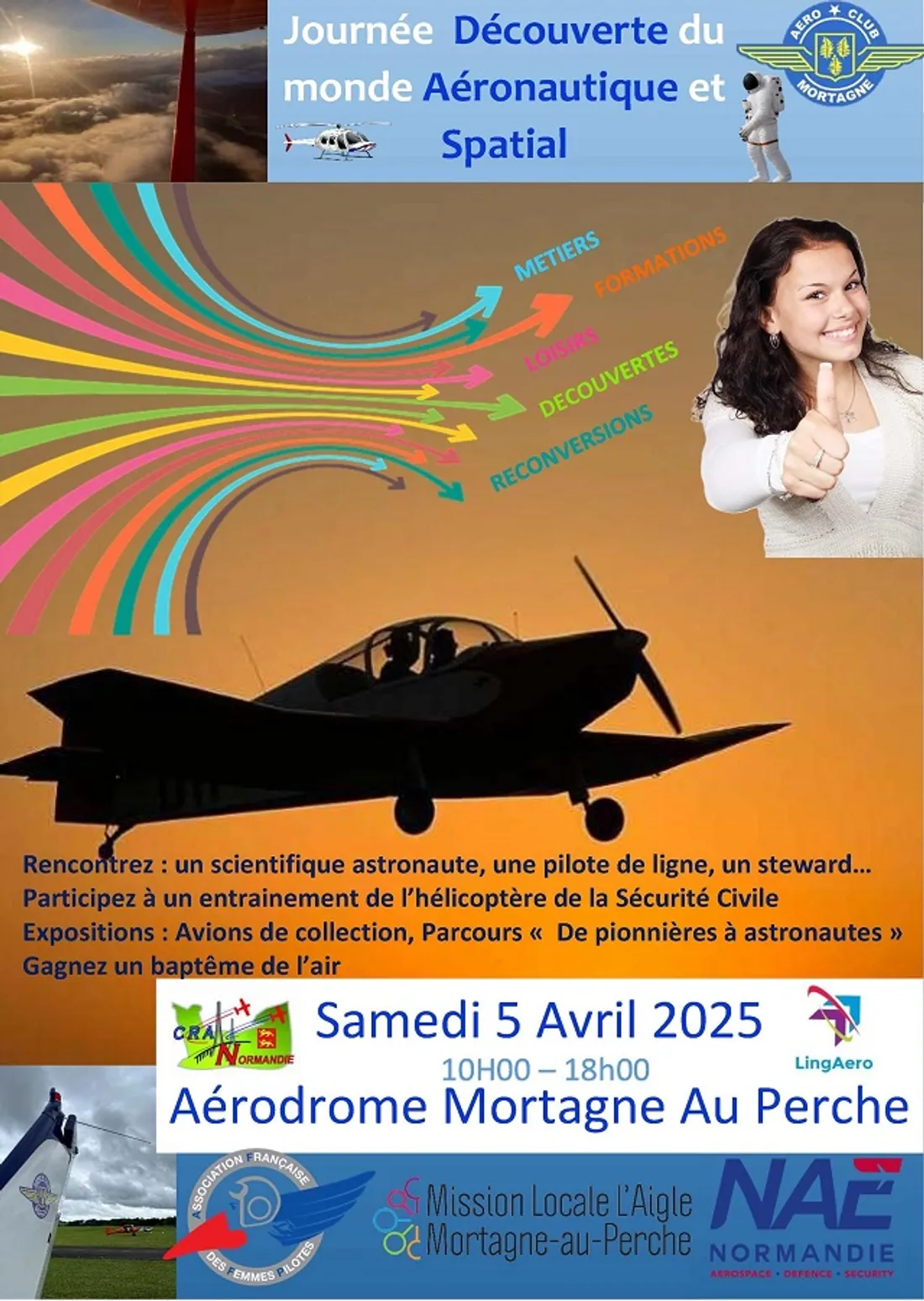 MORTAGNE-AU-PERCHE (61) - Journée découverte : Aéronautique et spatial