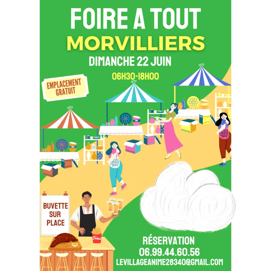 MORVILLIERS – Foire à tout