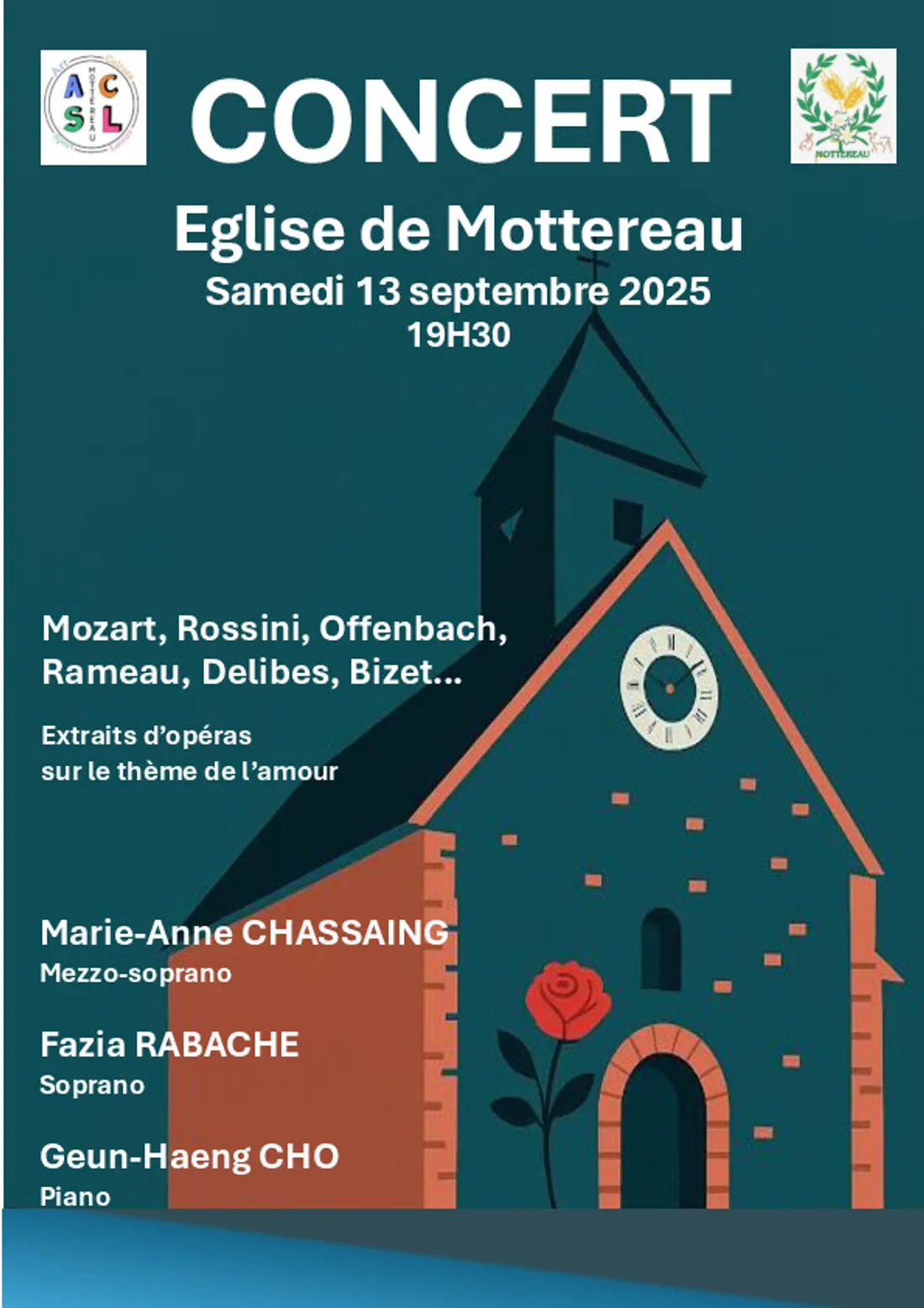 MOTTEREAU - Concert : Extrait d'opéra sur le thème de l'amour