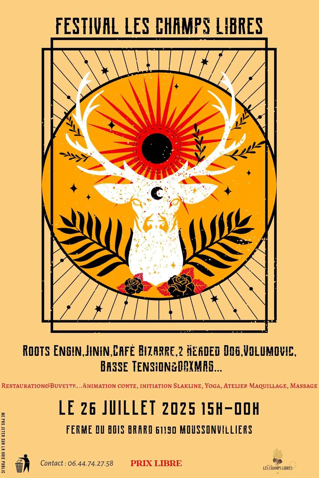 MOUSSONVILLIERS (61) - Festival Les Champs Libres