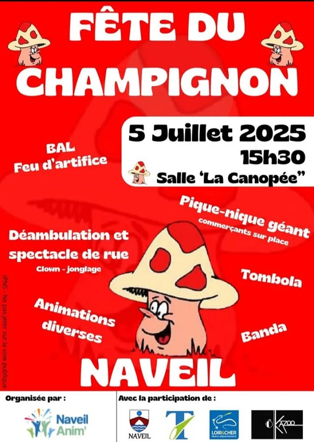 NAVEIL (41) - Fête du champignon