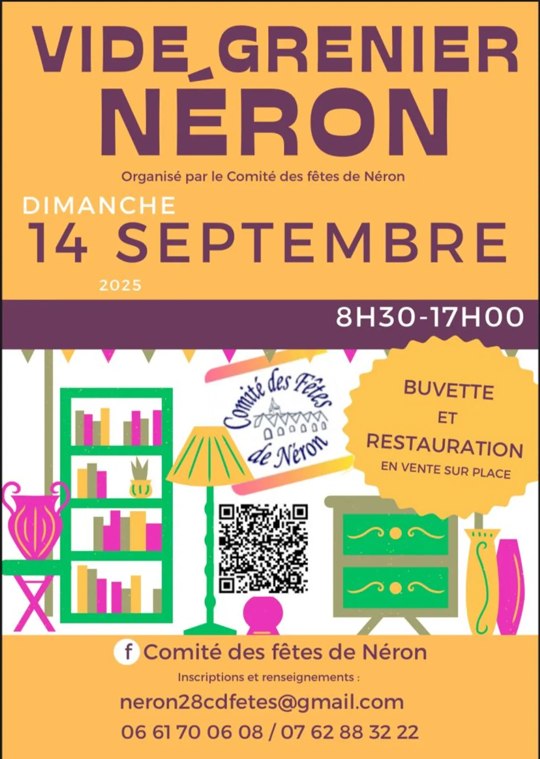 NÉRON - Vide-greniers du comité des fêtes