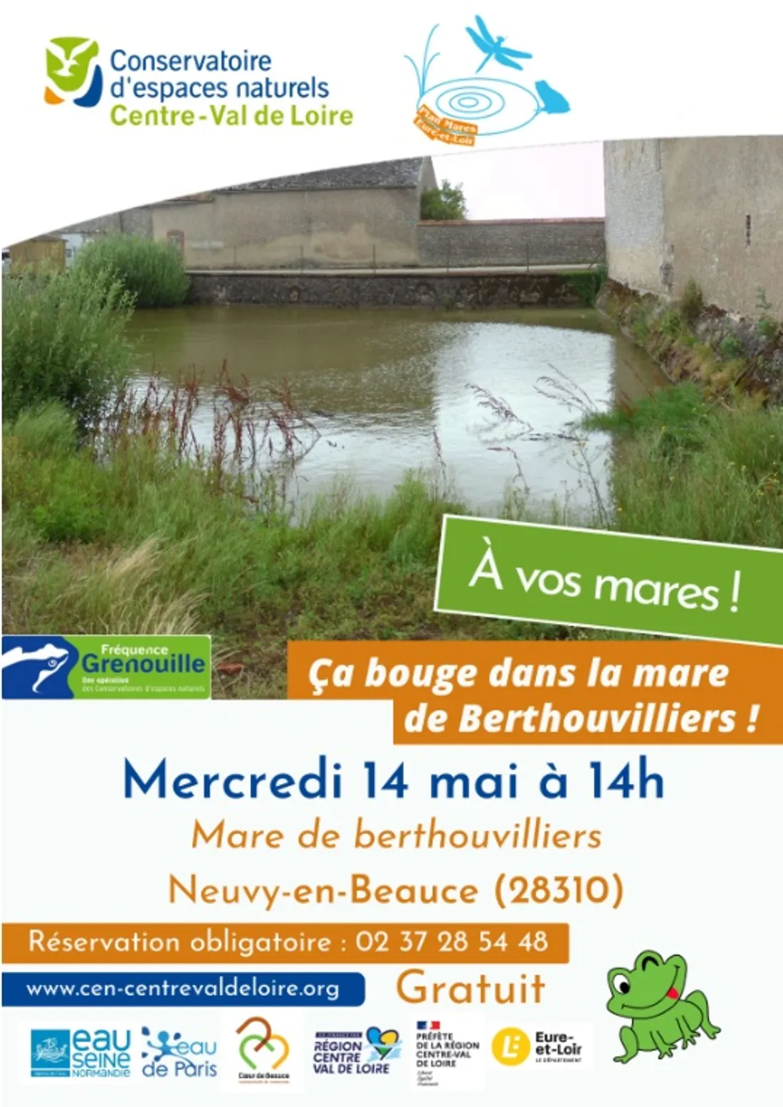 NEUVY-EN-BEAUCE - Nature : Ça bouge dans la mare