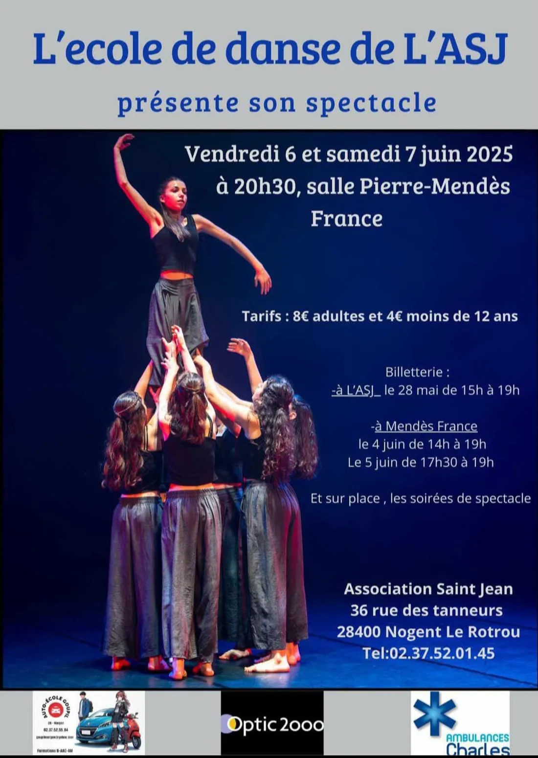 NOGENT-LE-ROTROU - Spectacle de danse de l'ASJ