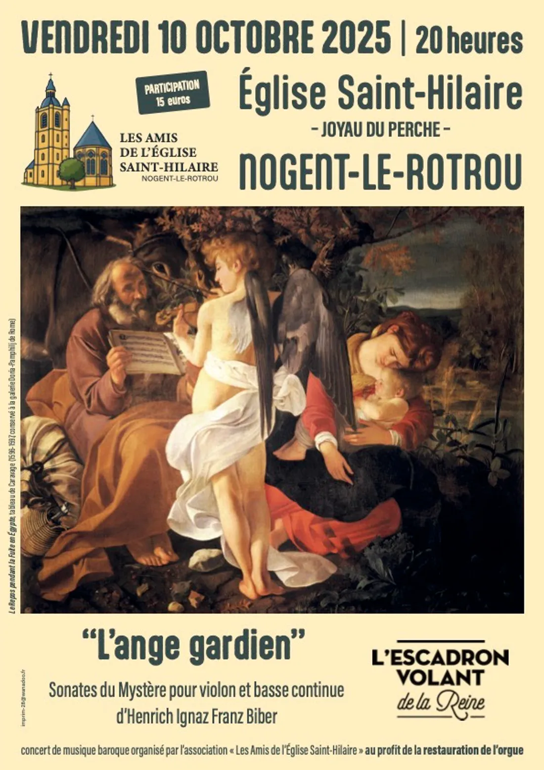 NOGENT-LE-ROTROU - Concert : L'Ange Gardien par l'Escadron Volant de la Reine