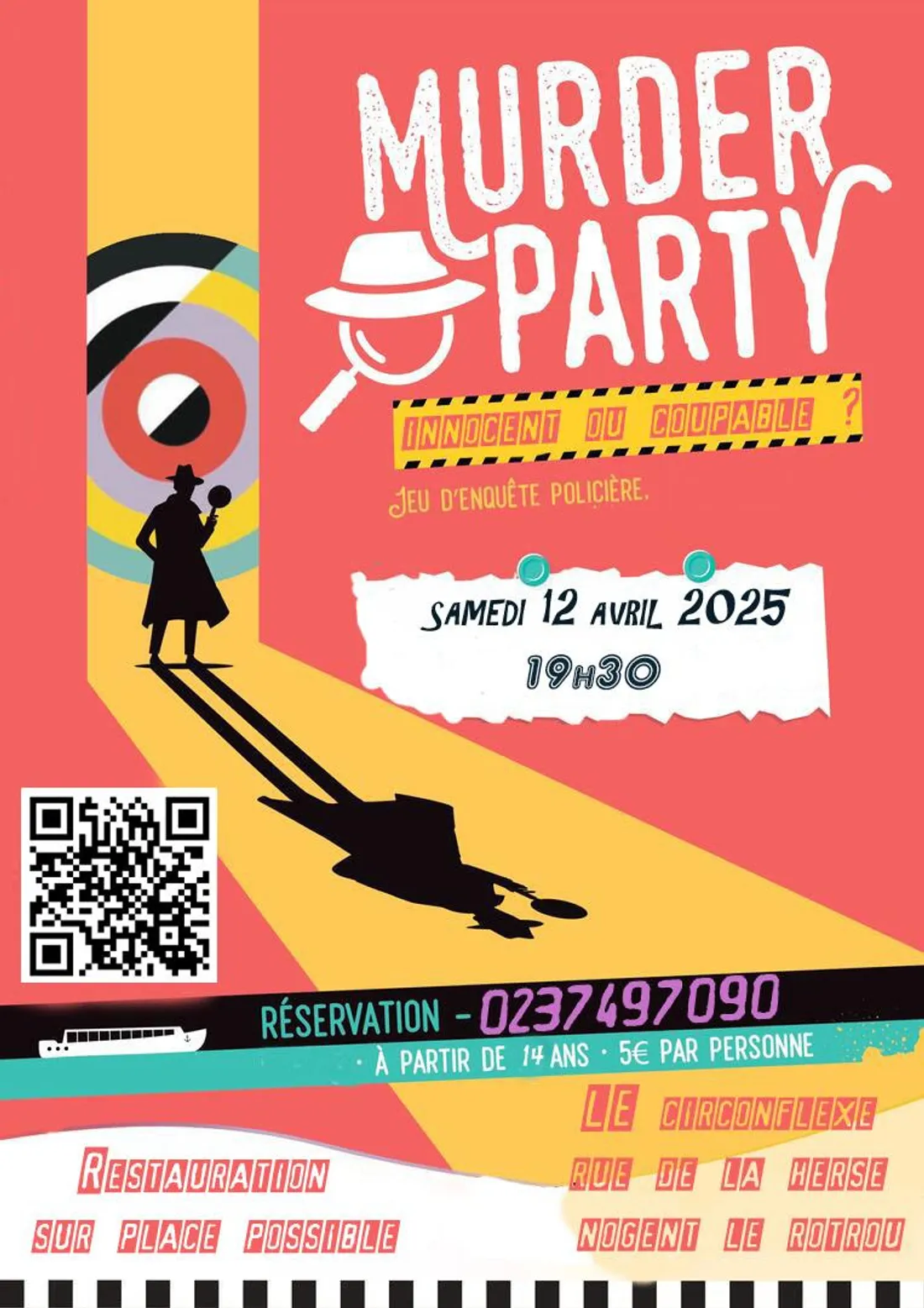 NOGENT-LE-ROTROU - Murder party - Jeu d'enquête policière