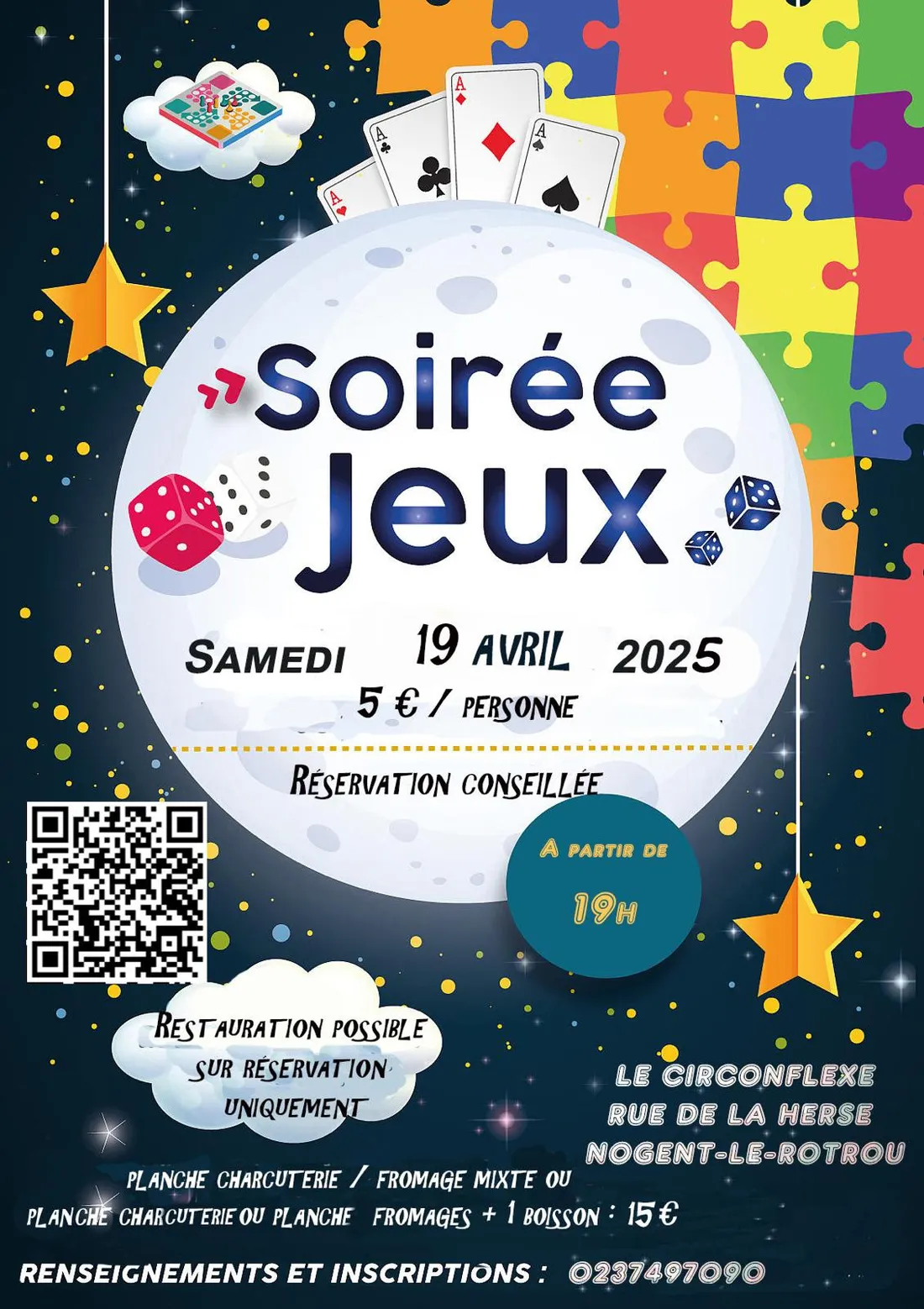 NOGENT-LE-ROTROU - Soirée jeux