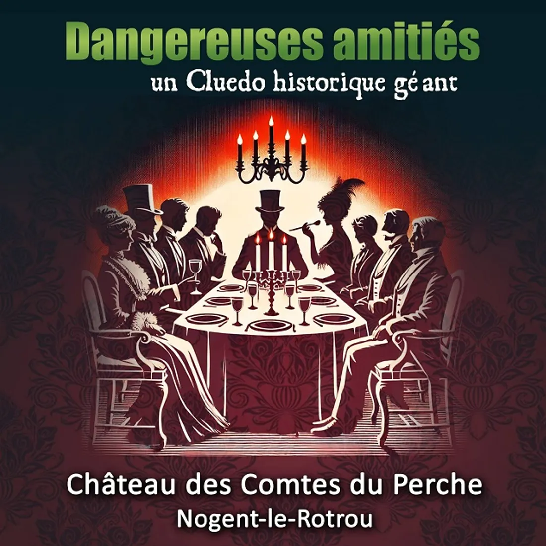 NOGENT-LE-ROTROU - Cluedo géant au château