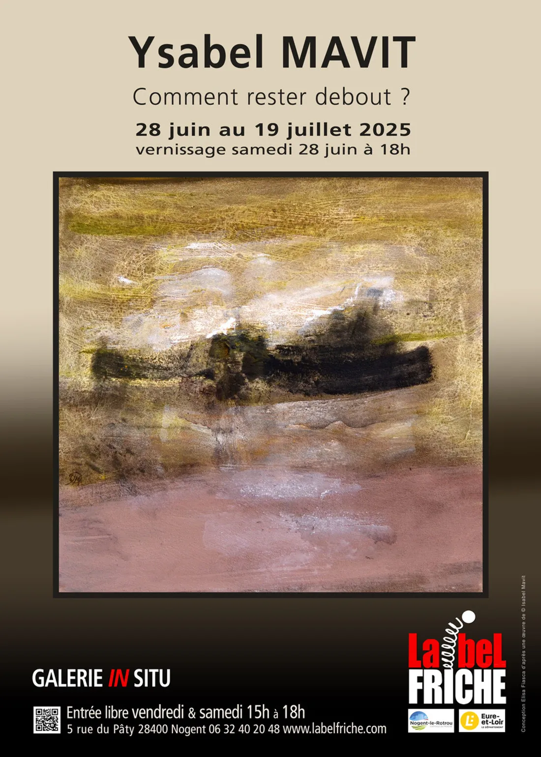 NOGENT-LE-ROTROU - Exposition d'Ysabel Mavit