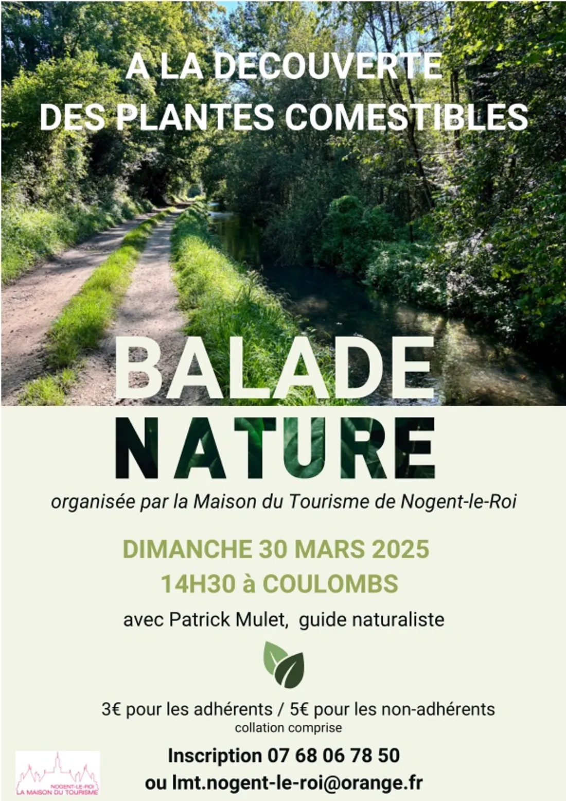 COULOMBS - Balade nature : à la découverte des plantes comestibles