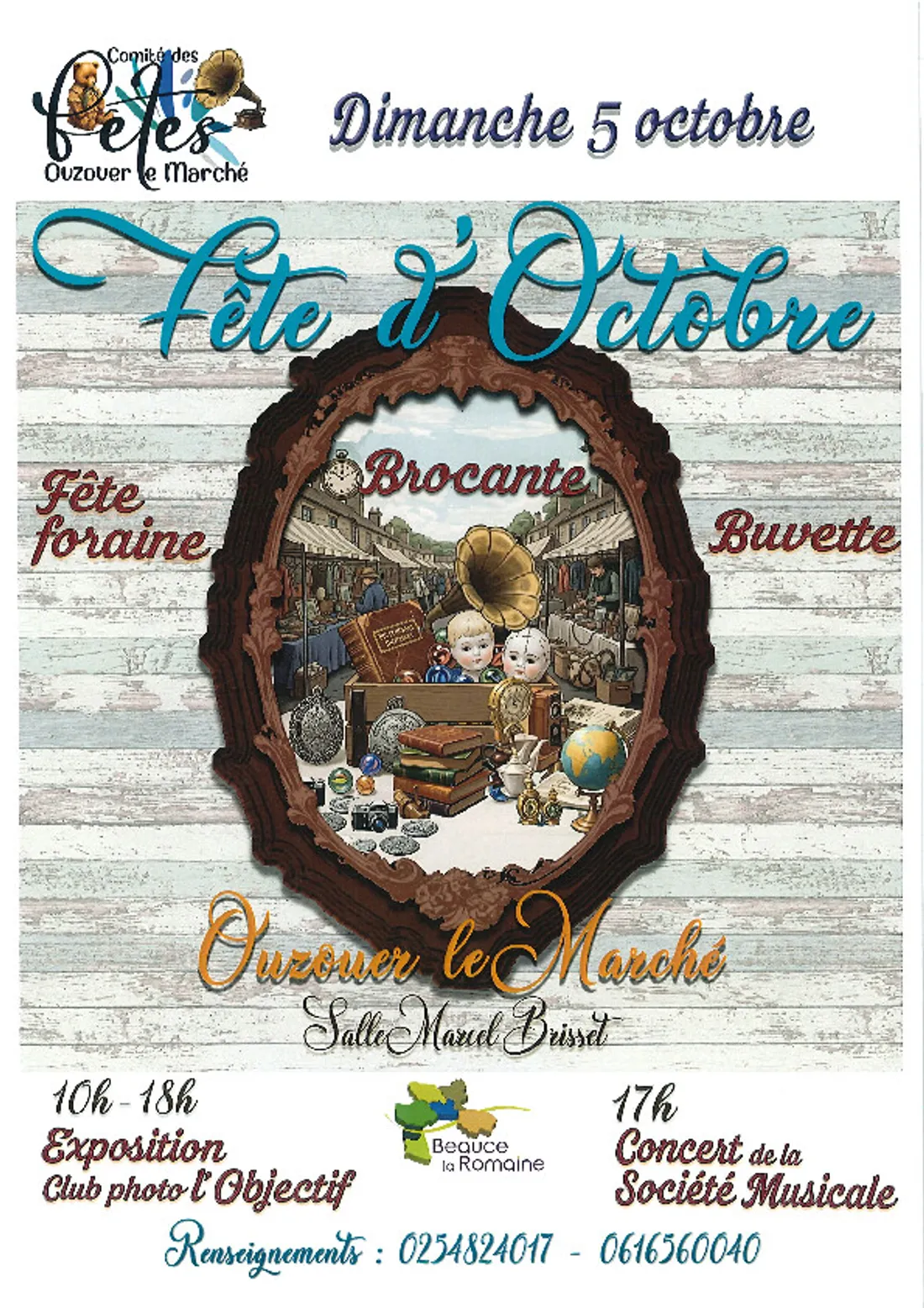 OUZOUER-LE-MARCHÉ (41) - Fête d'Octobre 