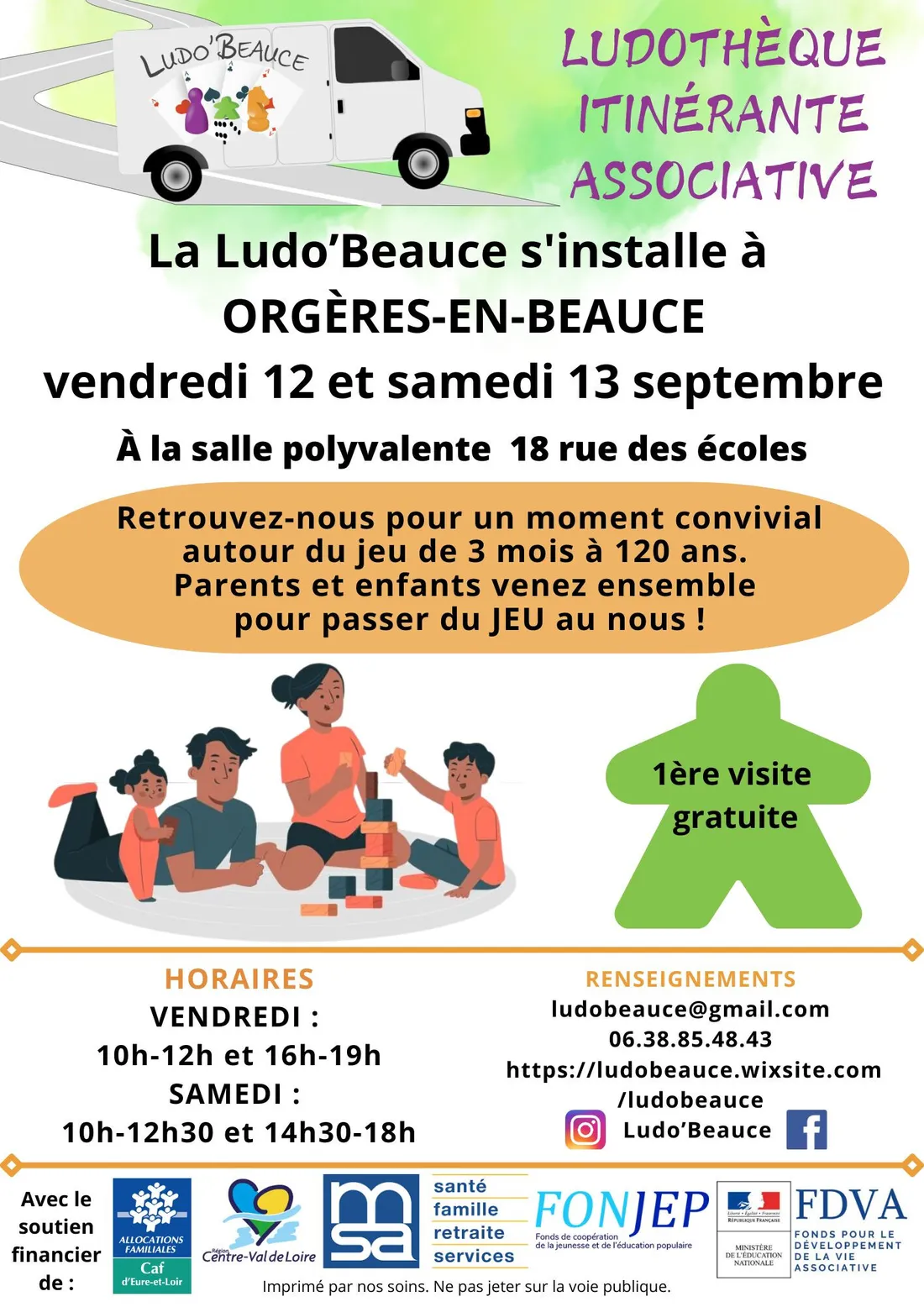ORGÈRES-EN-BEAUCE - Jouez avec Ludo'Beauce 