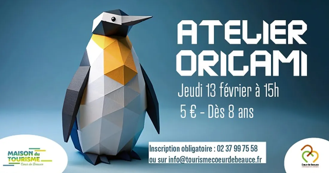 ORGÈRES-EN-BEAUCE - Atelier d’initiation à l’origami
