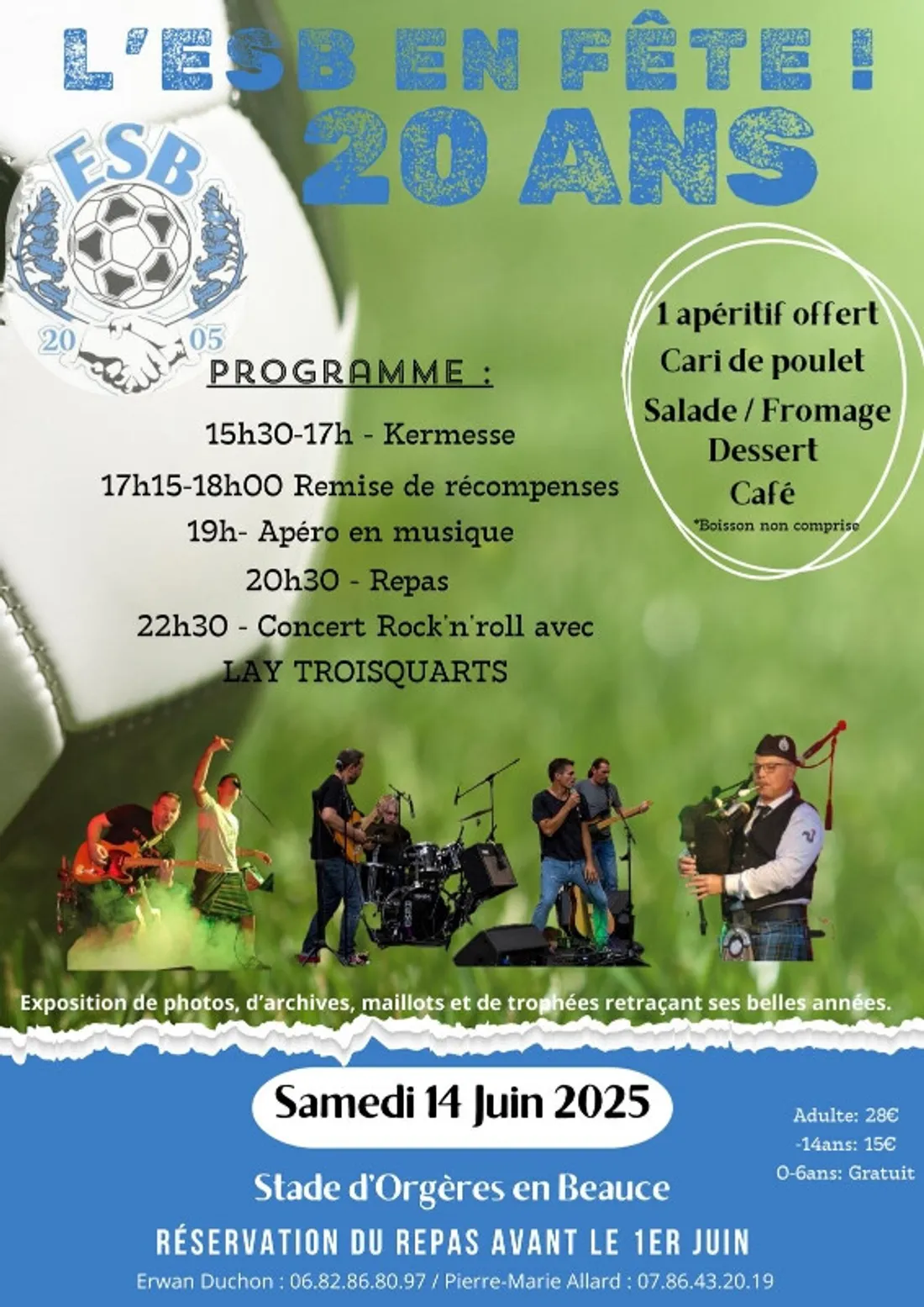 ORGÈRES-EN-BEAUCE - L'ESB fête ses 20 ans