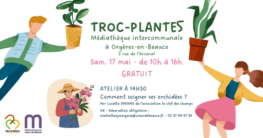 ORGÈRES-EN-BEAUCE – Troc plantes