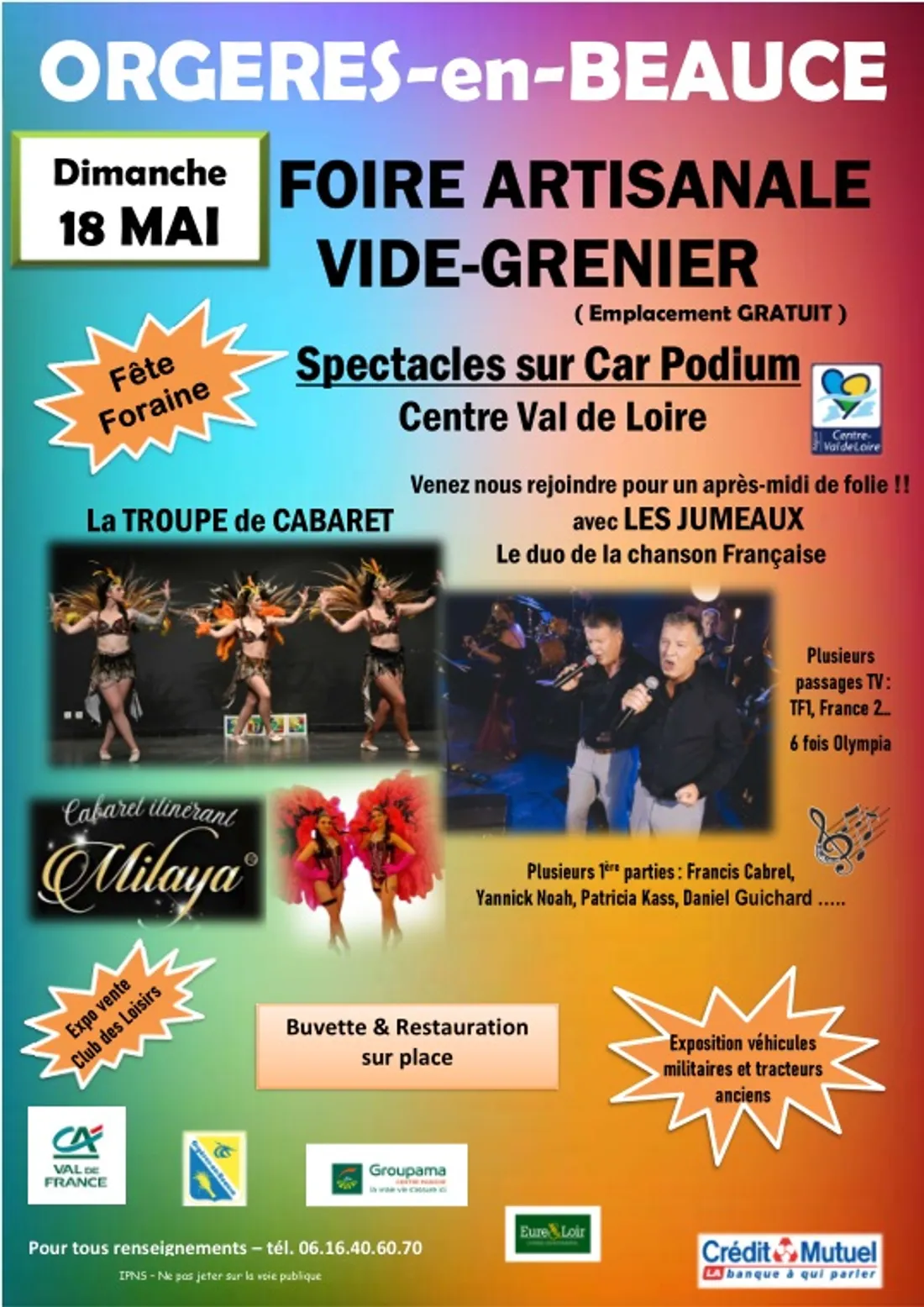 ORGÈRES-EN-BEAUCE - Foire artisanale, vide-greniers