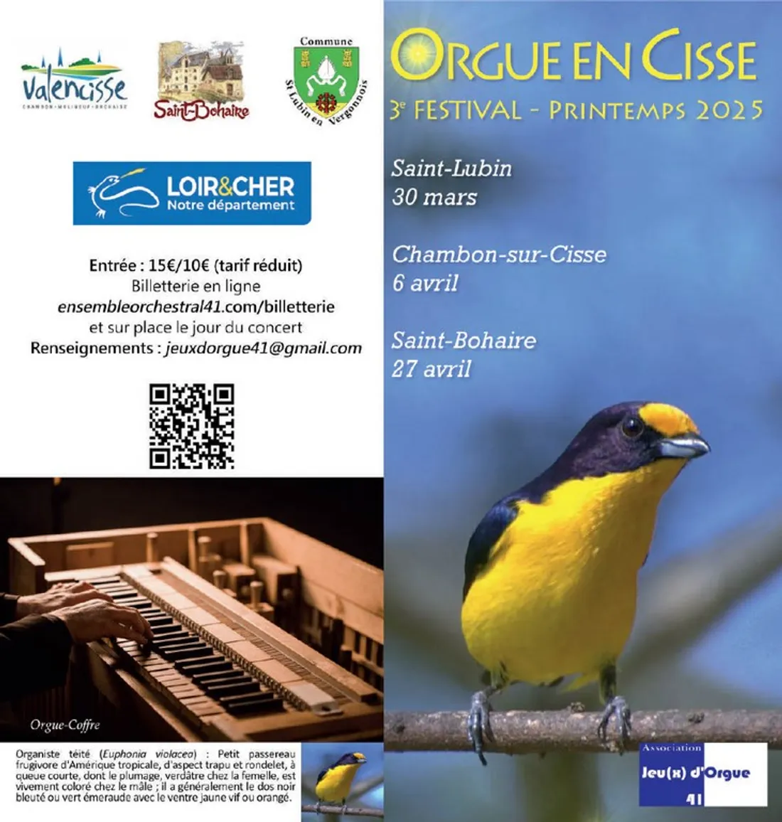 Orgue en Cisse 2025