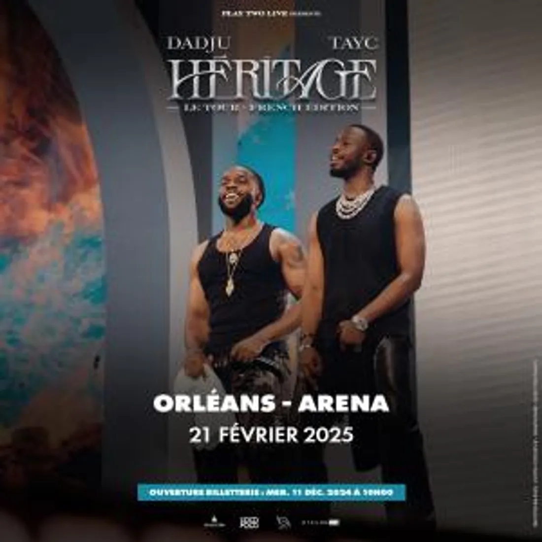 ORLÉANS (45) - Concert : Dadju et Tayc