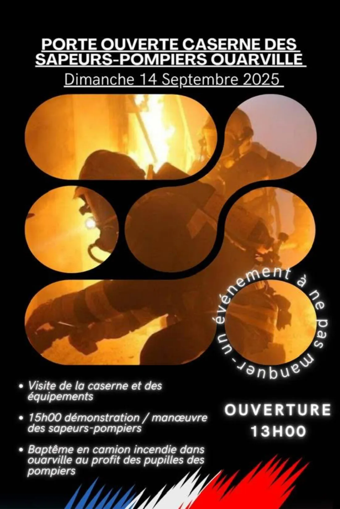 OUARVILLE - Portes ouvertes de la caserne des sapeurs-pompiers