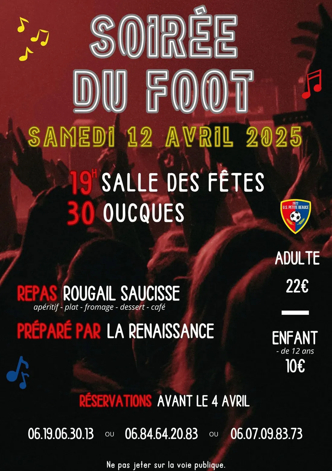 OUCQUES (41) - Soirée du foot