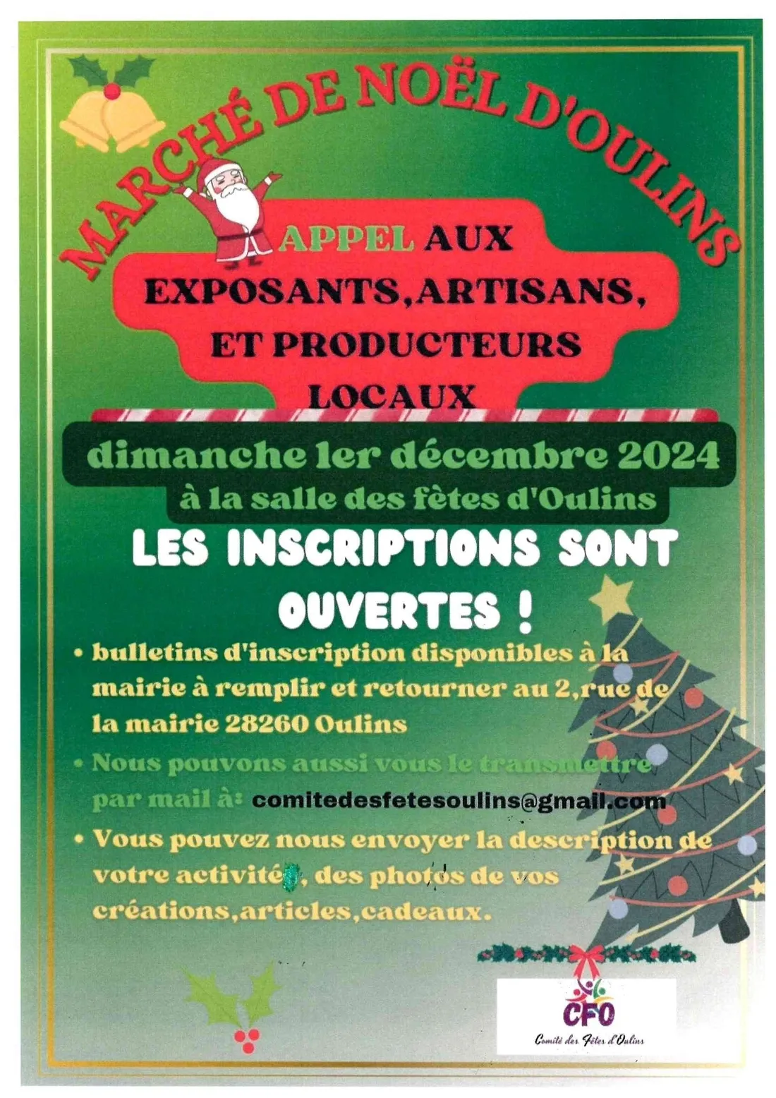 OULINS - Marché de Noël