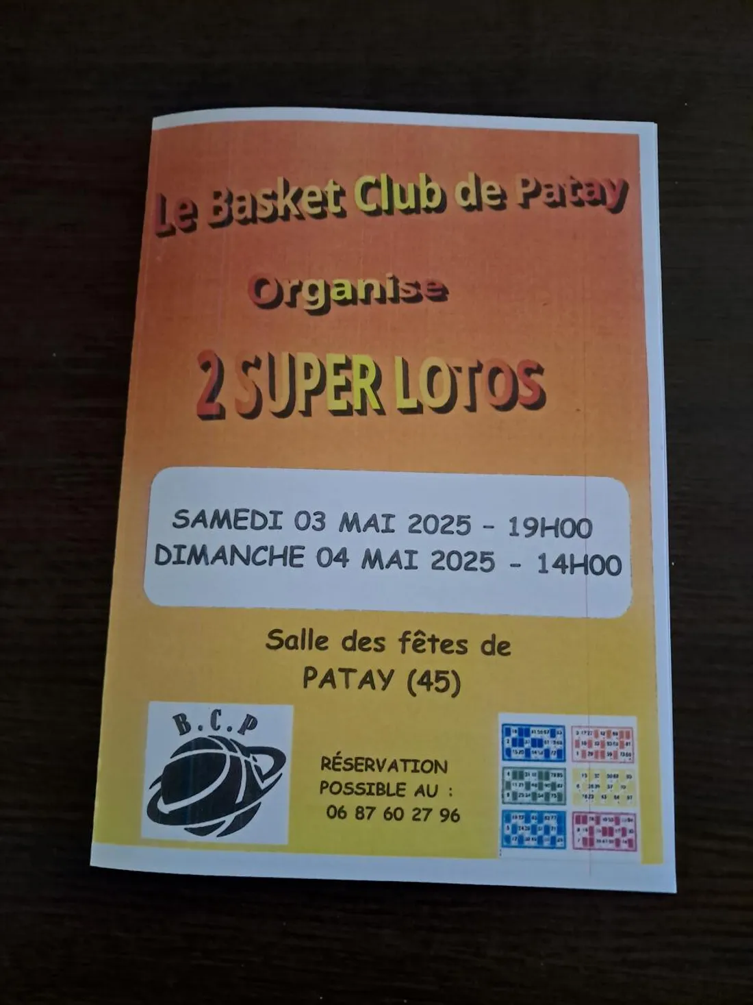 PATAY (45) - Loto du basket