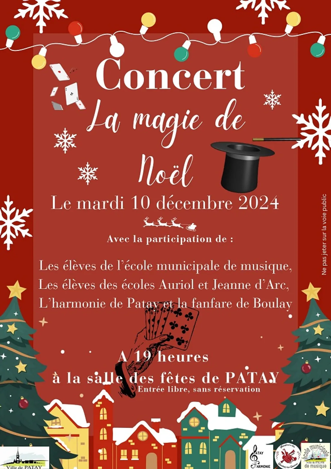 PATAY (45) - Concert : La magie de Noël