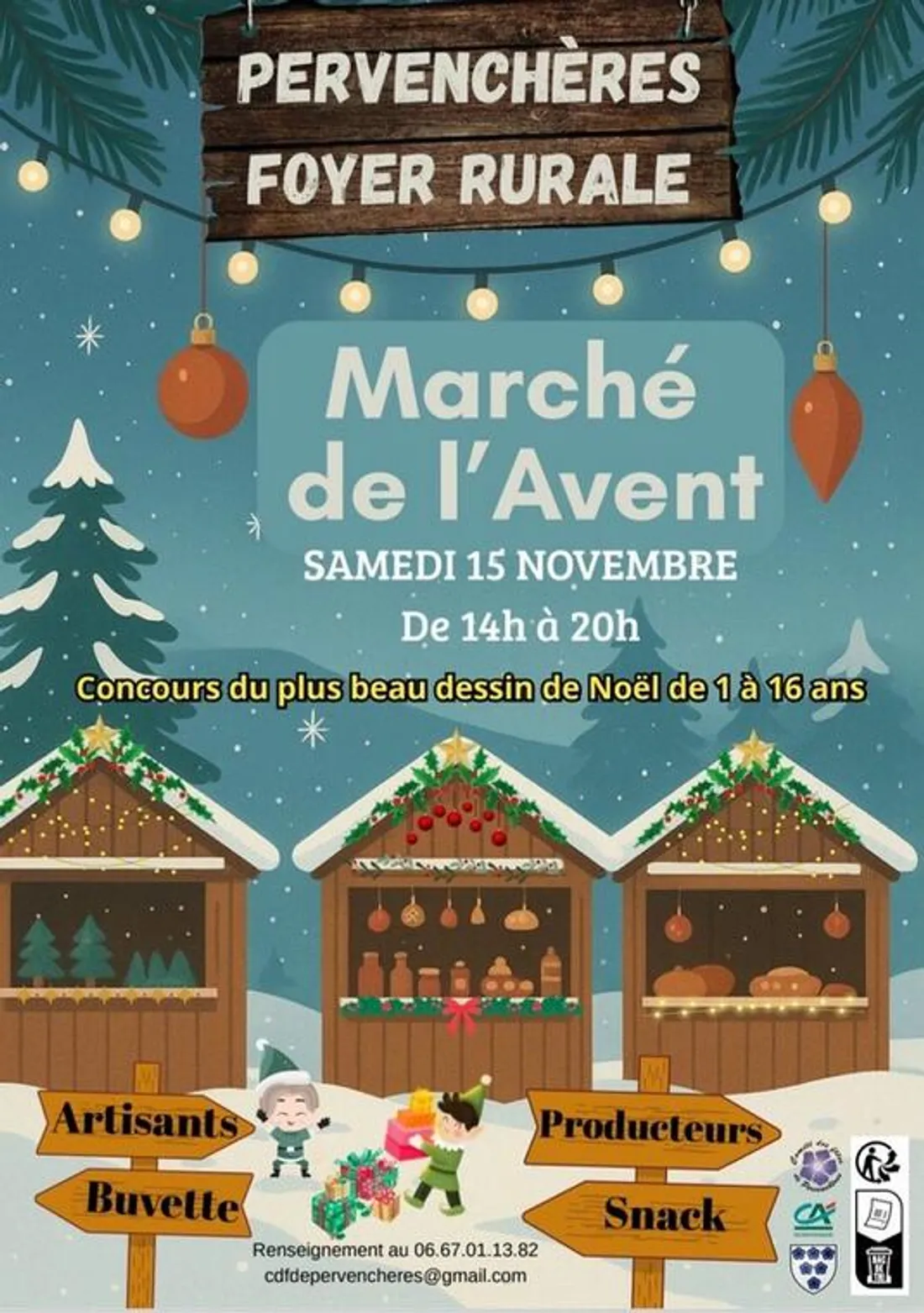 PERVENCHÈRES (61) - Marché de l'avent