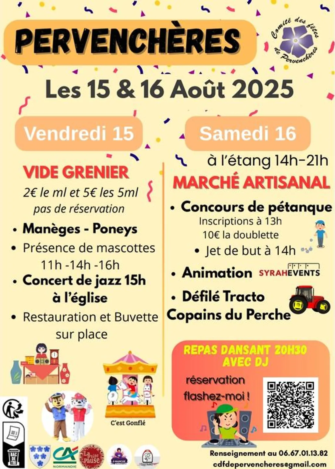 PERVENCHÈRES (61) - Vide-greniers