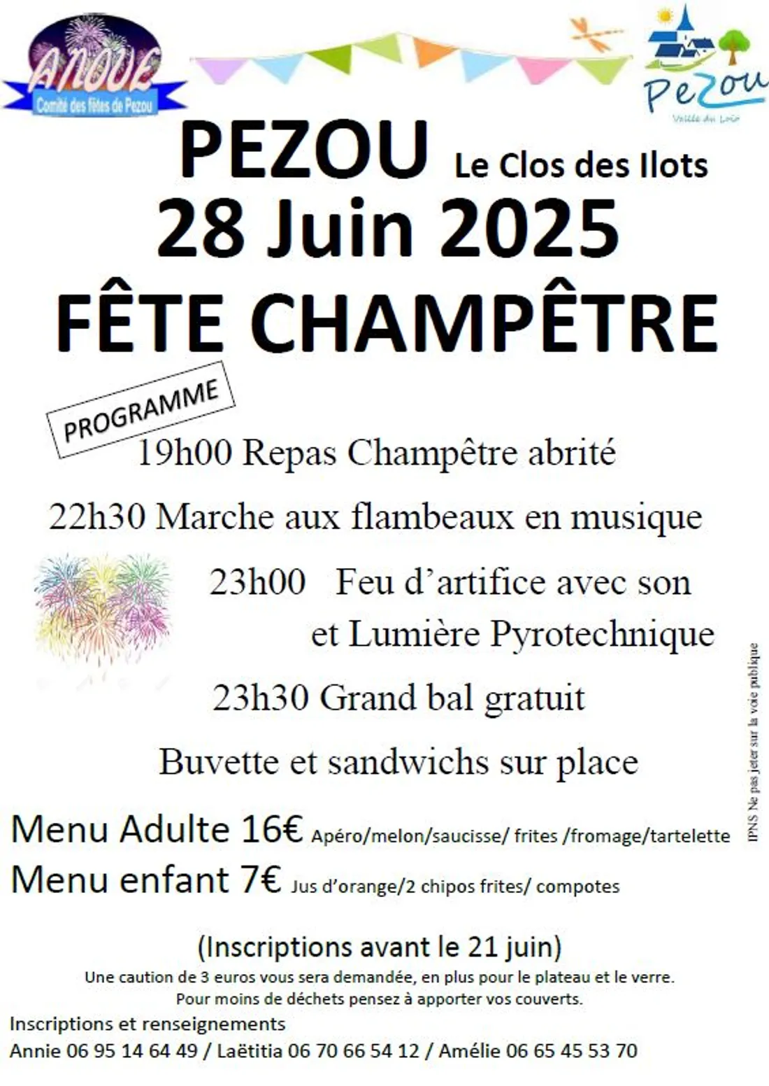 PEZOU (41) - Fête champêtre du comité des fêtes