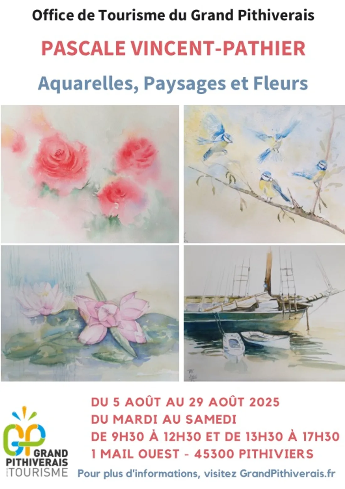 PITHIVIERS (45) - Exposition : Pascale Vincent-Pathier