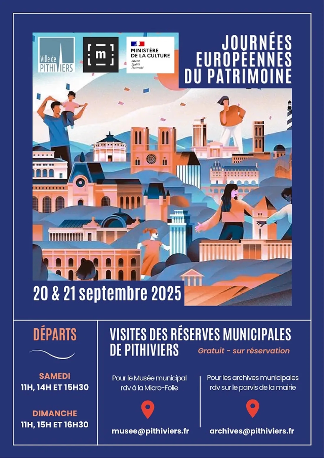 PITHIVIERS (45) - Journées du patrimoine : visite des réserves municipales